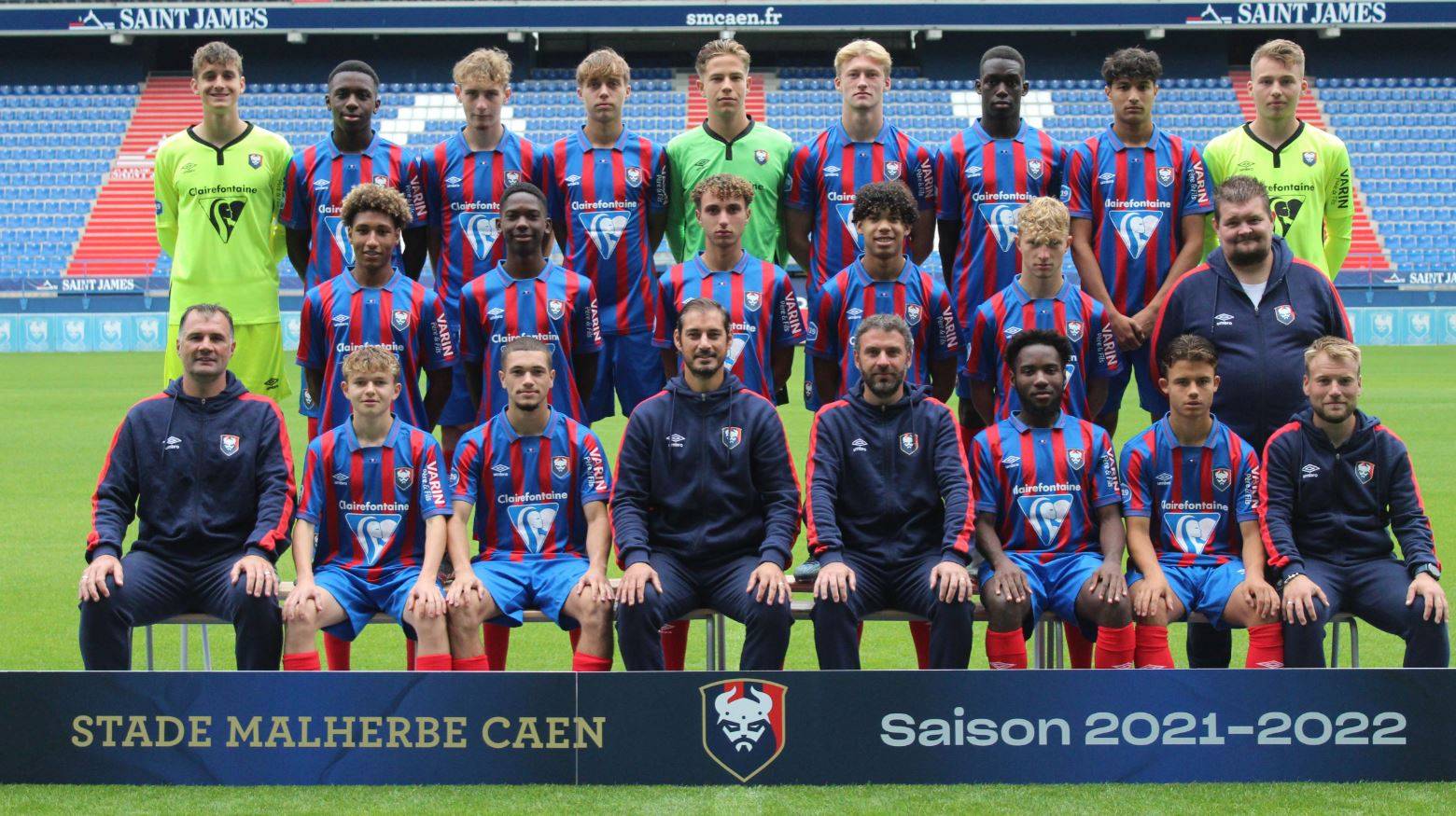 Stade Malherbe Caen Calvados Basse-Normandie - équipe U19 2021-2022